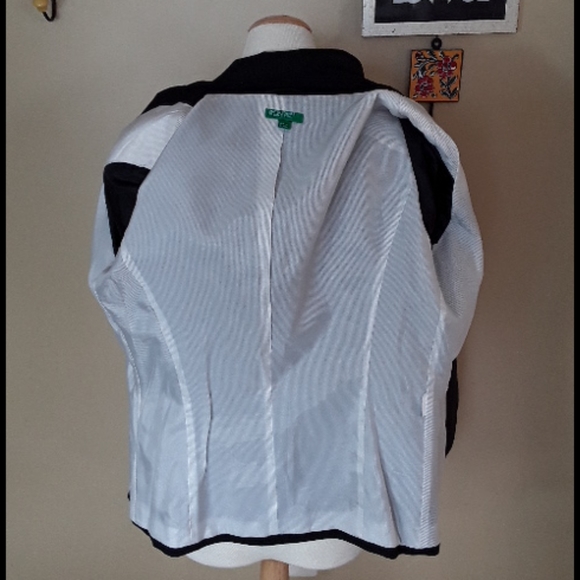 United Colors Of Benetton black pinstripe suit - Picture 4 of 11